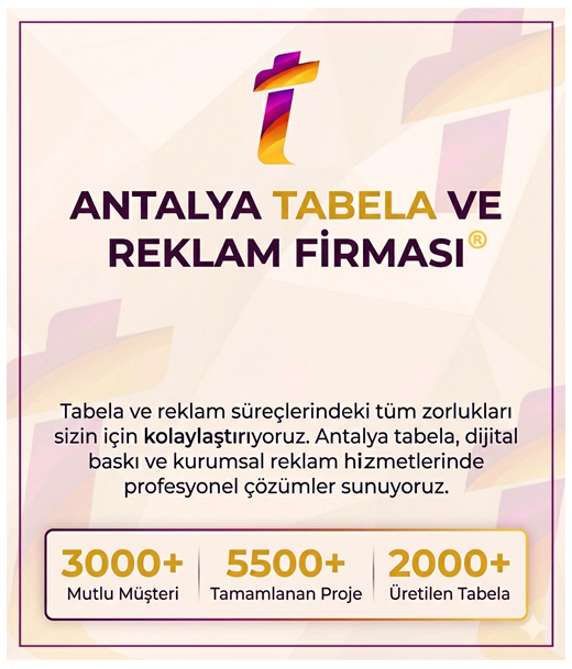 Tabela Antalya ekip ve üretim